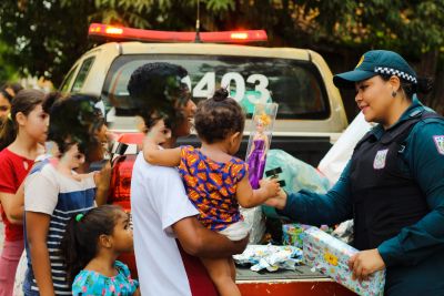 notícia: Natal Solidário promovido pela Polícia Militar chega aos 144 municípios paraenses