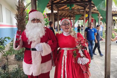 notícia: Programação de natal fortalece vínculos familiares e transforma rotina de socioeducandos