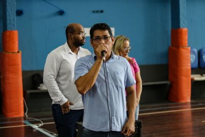 notícia: Socioeducandos da Fasepa participam de 'Jogo Amistoso' na sede do Paysandu