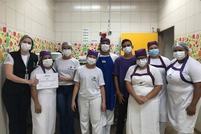 notícia: Hospital Geral de Tailândia (HGT) renova certificação de Cozinha Verde em 2022