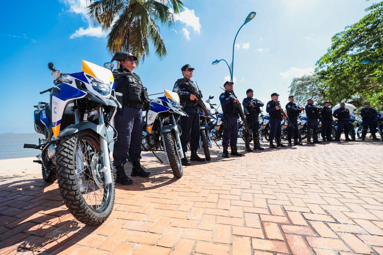 Guarda Civil Municipal de Jandira recebe 6 novas motocicletas