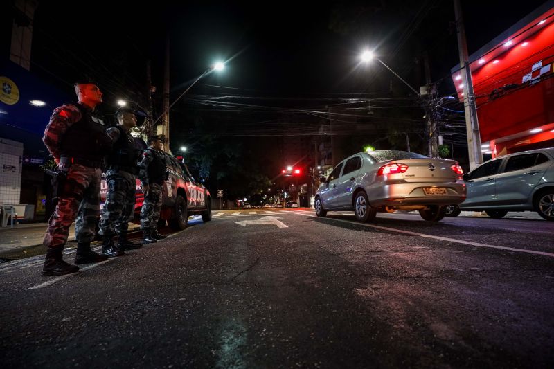 Foto: Marcelo Seabra / Ag. Pará Policiamento constante nas ruas coíbe a criminalidade e oferece mais tranquilidade à população