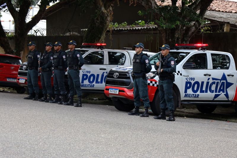 Policiamento constante nas ruas e mais viaturas de apoio às ações da Polícia Militar