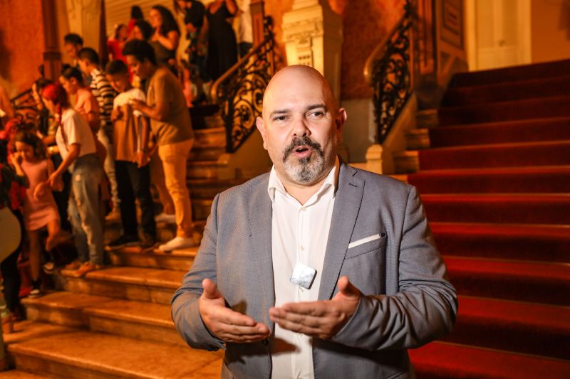Diretor do Theatro da Paz
Daniel Araújo <div class='credito_fotos'>Foto: Alex Ribeiro / Ag. Pará | <a href='/midias/2023/originais/15797_df352642-95e8-5dab-cc14-e60bf16d6cb9.jpg' download><i class='fa-solid fa-download'></i> Download</a></div>