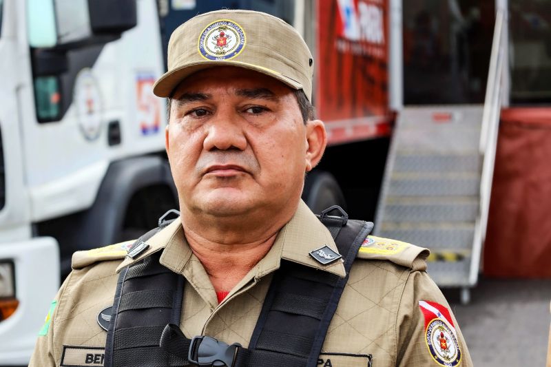 Cel QOBM Jayme de Aviz Benjó, novo Comandante Geral do Corpo de Bombeiros Militar do Pará e Coordenador Estadual da Defesa Civil <div class='credito_fotos'>Foto: Bruno Cecim / Ag.Pará   |   <a href='/midias/2023/originais/15967_7028eadc-060f-b1b6-564e-a5eea8a93d87.jpg' download><i class='fa-solid fa-download'></i> Download</a></div>