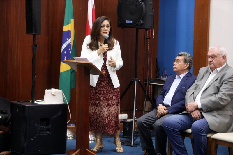 Posse do Tribunal de Recursos Fazendário da SEFA e entrega de uma Unidade de trânsito e da área do Tesouro Estadual <div class='credito_fotos'>Foto: Bruno Cecim / Ag.Pará | <a href='/midias/2023/originais/16031_4185fb8e-205c-3e4c-8e28-c889228add14.jpg' download><i class='fa-solid fa-download'></i> Download</a></div>