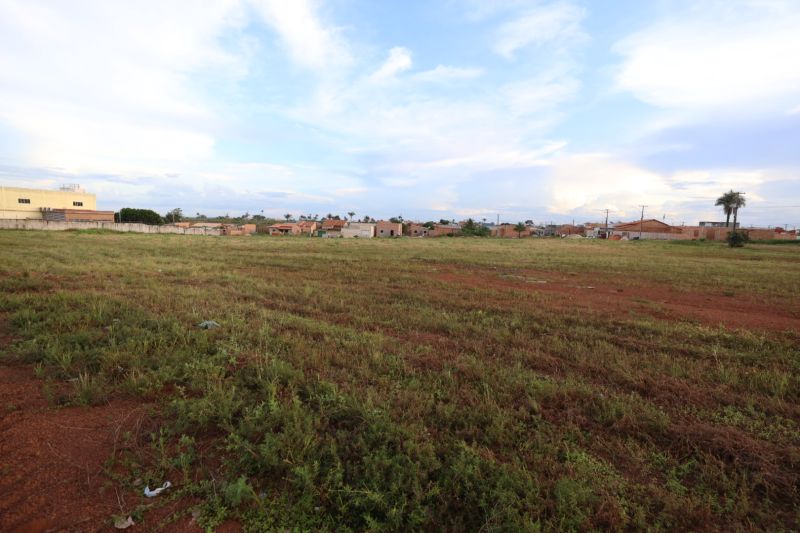 Terreno onde será erguida a Escola Técnica Profissionalizante em Canaã dos Carajás