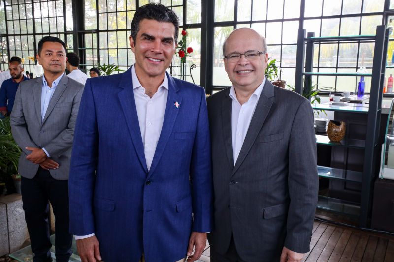 Governador Helder Barbalho e Paulo Cunha (Amazon)