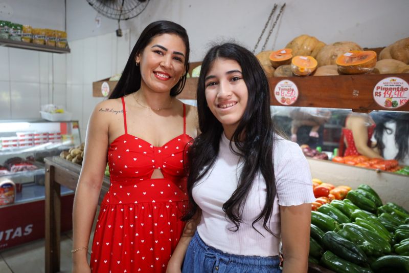 Ana Laysla, filha
Lara Silva, mãe <div class='credito_fotos'>Foto: David Alves / Ag Pará   |   <a href='/midias/2023/originais/16286_2f8f5bb5-2a28-2d46-bc3b-c9fd5fb6e0a6.jpg' download><i class='fa-solid fa-download'></i> Download</a></div>