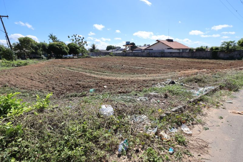 TERRENO ONDE SERA´ CONSTRUI´DO A COMPANHIA DA POLI´CIA MILITAR - BREU BRANCO PA - FOTOS MARCELO SEABRA 