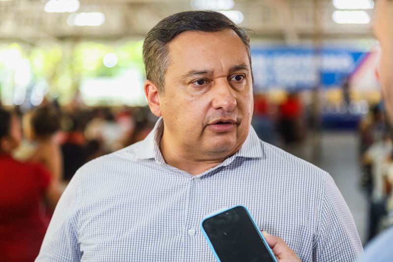 Luís André Guedes, presidente da Cohab <div class='credito_fotos'>Foto: Rodrigo Pinheiro / Ag.Pará   |   <a href='/midias/2023/originais/16466_ed3c000f-54ba-3e94-9389-baf864c48ad2.jpg' download><i class='fa-solid fa-download'></i> Download</a></div>