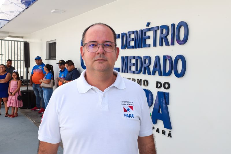 Rômulo Rodovalho, secretário de Saúde <div class='credito_fotos'>Foto: Marco Santos / Ag. Pará   |   <a href='/midias/2023/originais/16486_1a2fb638-c09c-4142-18fa-2f1a54916651.jpg' download><i class='fa-solid fa-download'></i> Download</a></div>
