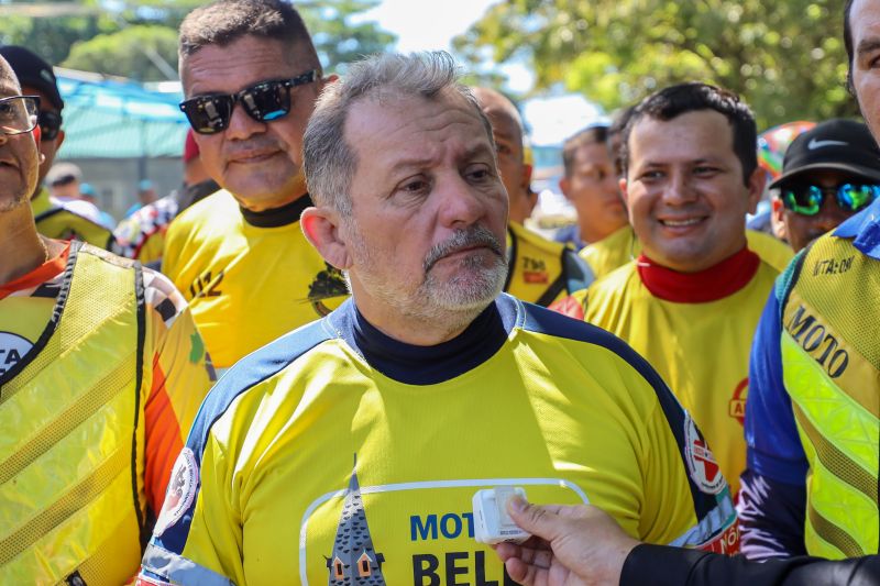 José da Silva, Alemão, presidente do sindicato estadual dos mototaxistas e moto entregadores
<div class='credito_fotos'>Foto: Rodrigo Pinheiro / Ag.Pará | <a href='/midias/2023/originais/16599_8e2cc7e7-00ac-a395-fe38-d17fb963385e.jpg' download><i class='fa-solid fa-download'></i> Download</a></div>