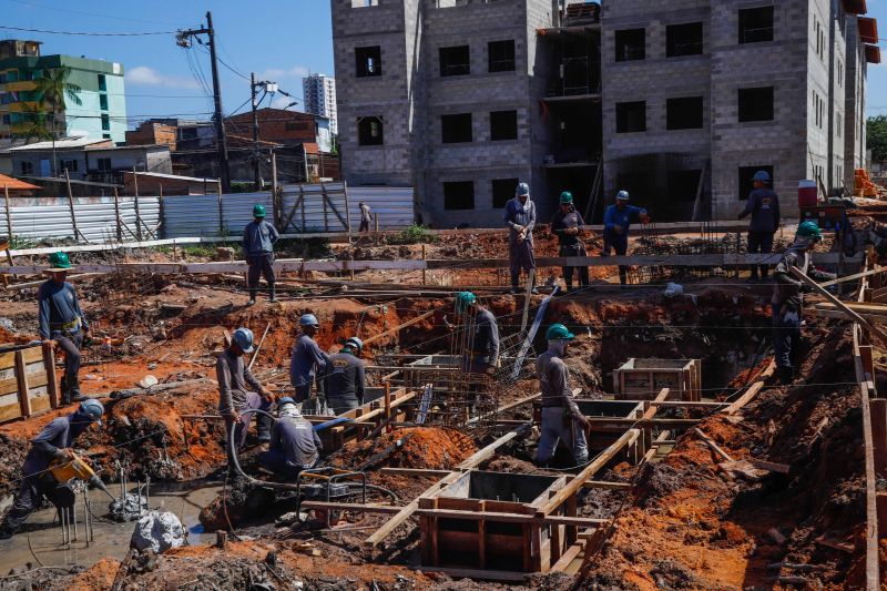 
Construção de 400 unidades habitacionais do Curtume de Santo Antônio estão com mais de 30% dos serviços executados  <div class='credito_fotos'>Foto: Paula Lourinho / Ascom Seop   |   <a href='/midias/2023/originais/16903_fdb18233-c83c-58b7-298d-4e436046c3f3.jpg' download><i class='fa-solid fa-download'></i> Download</a></div>