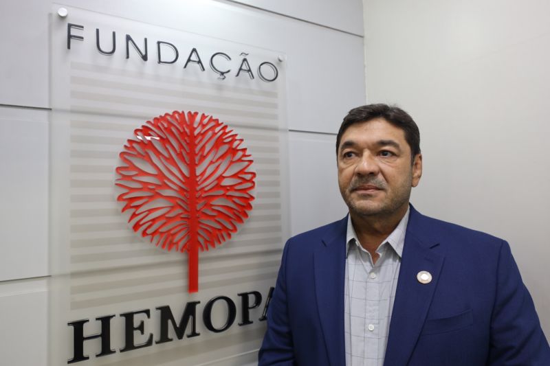 NA FOTO: PAULO BEZERRA PRESIDENTE DO HEMOPA <div class='credito_fotos'>Foto: Agência Pará | <a href='/midias/2023/originais/16911_cd623c91-1581-52d6-fa6c-bdd3a2b68c3c.jpg' download><i class='fa-solid fa-download'></i> Download</a></div>