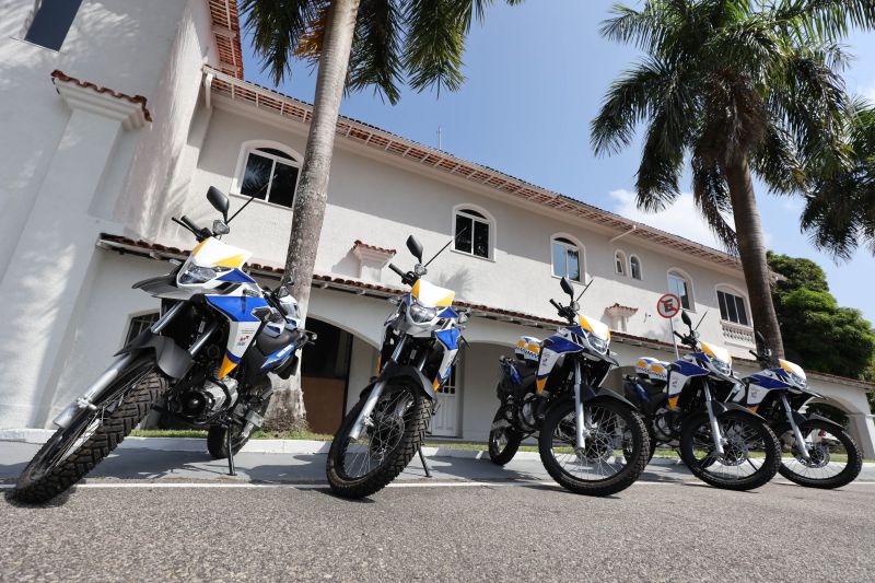 Vice-governadora realiza entrega de motos para guarda municipal de Capanema <div class='credito_fotos'>Foto: Bruno Carachesti / Agência Pará | <a href='/midias/2023/originais/17106_251975e9-174f-a816-a2f3-7136721d615c.jpg' download><i class='fa-solid fa-download'></i> Download</a></div>
