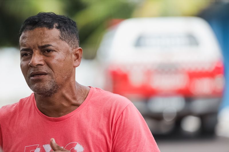 Carlos Wendel, morador <div class='credito_fotos'>Foto: Pedro Guerreiro / Ag. Pará | <a href='/midias/2023/originais/17316_8bbea68b-122c-3a1f-3e6b-dcffe9ff747d.jpg' download><i class='fa-solid fa-download'></i> Download</a></div>