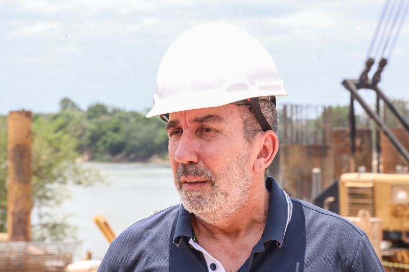 Arnaldo Gaspar, engenheiro e proprietário da empresa execultora da Ponte Maraba <div class='credito_fotos'>Foto: Bruno Cecim / Ag.Pará | <a href='/midias/2023/originais/17385_d7107566-cccc-ffc9-93e1-c3af9109ccf9.jpg' download><i class='fa-solid fa-download'></i> Download</a></div>
