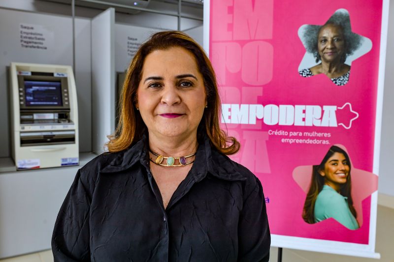 Ruth Pimentel, Presidente do Banpará <div class='credito_fotos'>Foto: Agência Pará | <a href='/midias/2023/originais/17500_f57ac724-3d03-e169-c8e4-2b3a25929b92.jpg' download><i class='fa-solid fa-download'></i> Download</a></div>