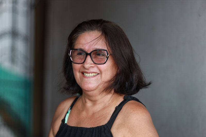 Nilda Monteiro - dona de casa - mais de 35 anos mora no bairro. <div class='credito_fotos'>Foto: Marcelo Lelis / Ag. Pará | <a href='/midias/2023/originais/17596_a0363d9b-49cc-11f9-bcf7-03a6aad15e72.jpg' download><i class='fa-solid fa-download'></i> Download</a></div>