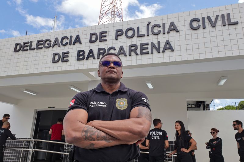 Diretor de Polícia do Interior da Polícia Civil, Delegado Hennison Jacob <div class='credito_fotos'>Foto: Marco Santos / Ag. Pará | <a href='/midias/2023/originais/17680_5c7a5dca-3a06-45c1-1d2e-0717a8fcaebb.jpg' download><i class='fa-solid fa-download'></i> Download</a></div>
