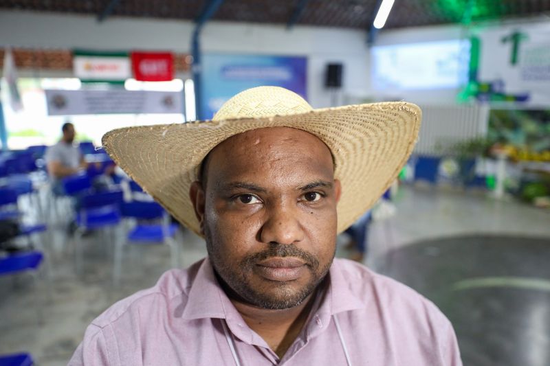 Williamar Soares - Secretário Municipal de Agricultura de Redenção e Presidente da agrosul (associação dos secretários de agricultura do Sul do Pará) <div class='credito_fotos'>Foto: Marcelo Lelis / Ag. Pará | <a href='/midias/2023/originais/17683_e6748d41-b83f-5ca4-09bd-06a617eb083d.jpg' download><i class='fa-solid fa-download'></i> Download</a></div>