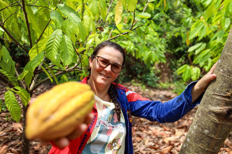 Maria Gorete Rios - Agricultora familiar <div class='credito_fotos'>Foto: Marcelo Lelis / Ag. Pará | <a href='/midias/2023/originais/17747_11b9ed81-53c8-f313-31ae-dce7eb90a450.jpg' download><i class='fa-solid fa-download'></i> Download</a></div>