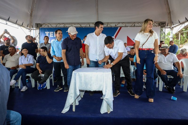 ENTREGA ASFALTO/ Ordem de Serviço que autorizará o início das obras de construção e pavimentação da PA-253/Sua Casa/Posto de saúde/Estádio de Futebol/FT Alex Ribeiro Ag Pará <div class='credito_fotos'>Foto: Alex Ribeiro / Ag. Pará | <a href='/midias/2023/originais/17895_672c078f-b50e-d108-a106-750c6d34eb22.jpg' download><i class='fa-solid fa-download'></i> Download</a></div>