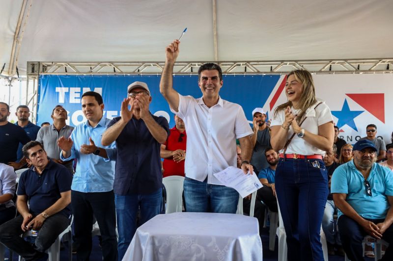 ENTREGA ASFALTO/ Ordem de Serviço que autorizará o início das obras de construção e pavimentação da PA-253/Sua Casa/Posto de saúde/Estádio de Futebol/FT Alex Ribeiro Ag Pará <div class='credito_fotos'>Foto: Alex Ribeiro / Ag. Pará | <a href='/midias/2023/originais/17895_ca3dd6c4-fa59-e846-dc09-112fcd0a598f.jpg' download><i class='fa-solid fa-download'></i> Download</a></div>