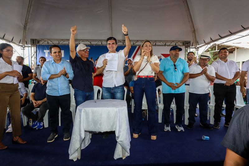 ENTREGA ASFALTO/ Ordem de Serviço que autorizará o início das obras de construção e pavimentação da PA-253/Sua Casa/Posto de saúde/Estádio de Futebol/FT Alex Ribeiro Ag Pará <div class='credito_fotos'>Foto: Alex Ribeiro / Ag. Pará | <a href='/midias/2023/originais/17895_e6eca35d-97db-6c97-8aba-b29abcb895ed.jpg' download><i class='fa-solid fa-download'></i> Download</a></div>