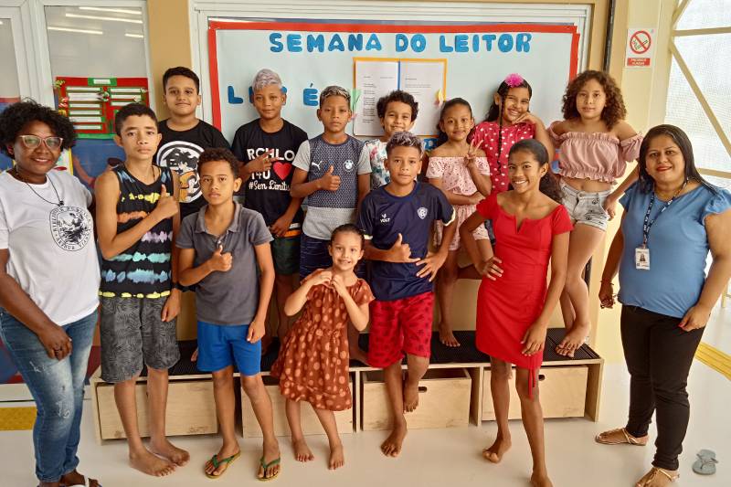 Participantes do encerramento da semana do leitor1