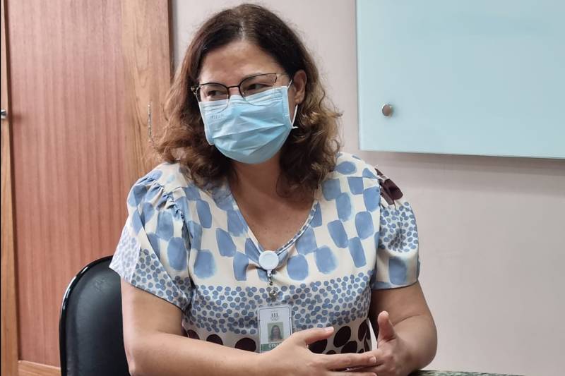 Cynara Souza, coordenadora do Banco de Leite da Santa Casa