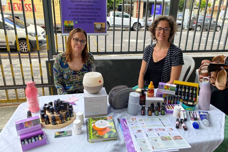 Feirinha de pequenos empreendedores