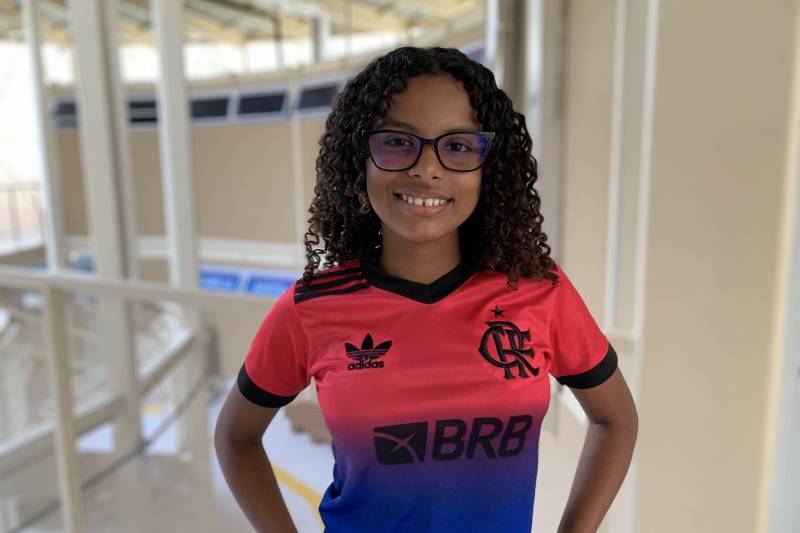 Liandra Santos, 13 anos