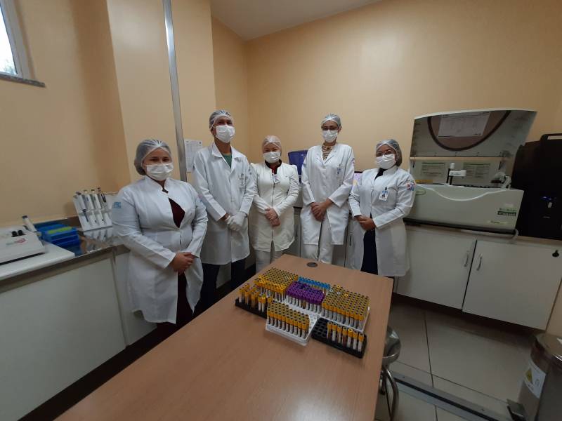 Uma parte da equipe de hemodiálise