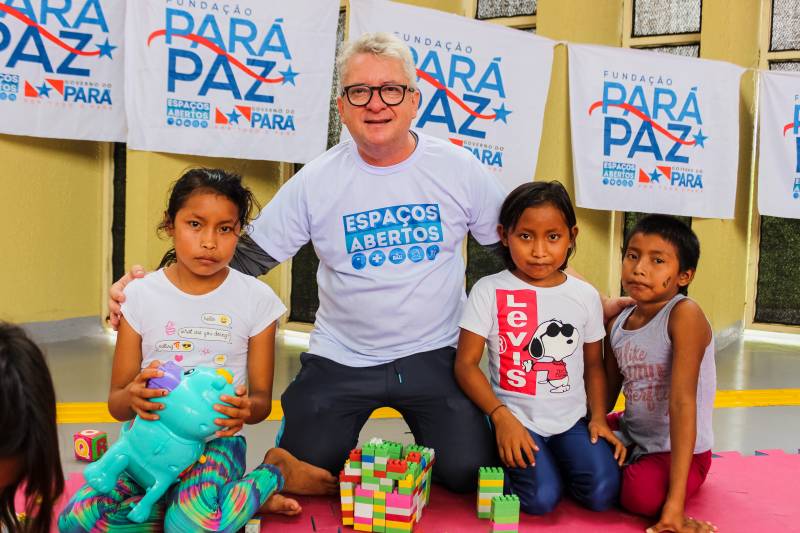 Carlos Valente, coordenador do projeto Espaços Abertos da Fundação ParáPaz
