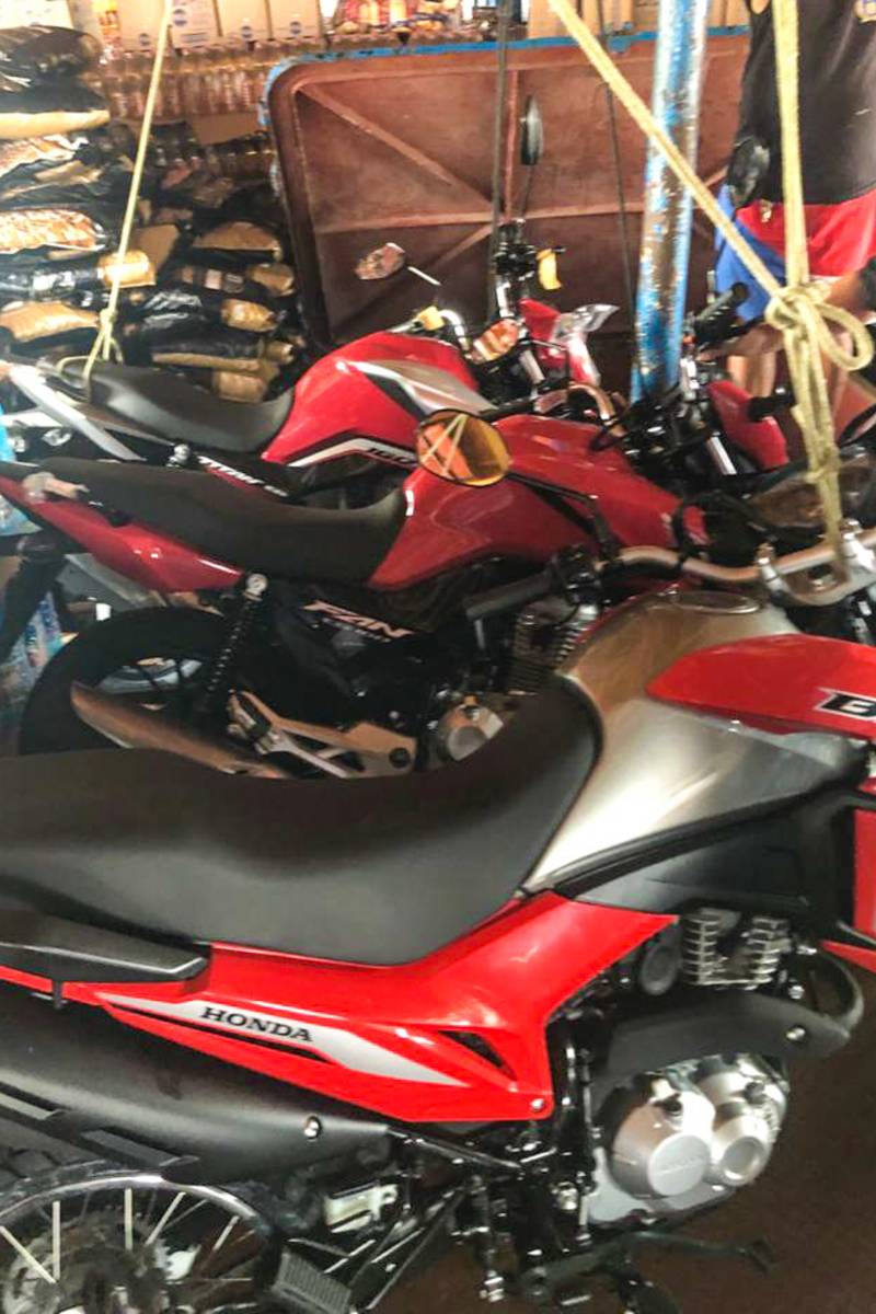 Carga de motocicletas