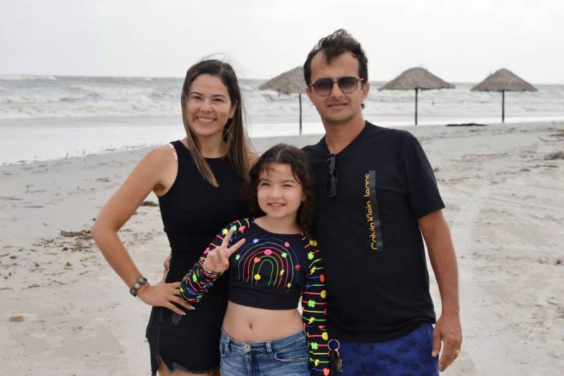 Evandro Braga e família 