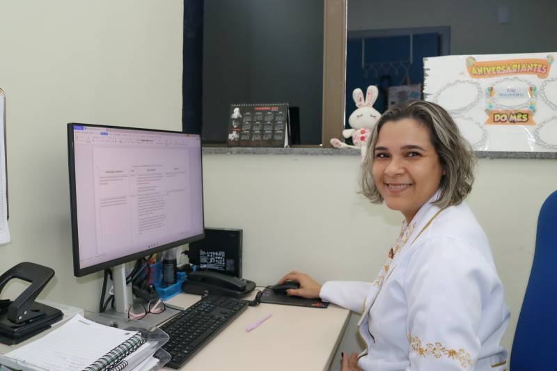 Simone Fernandes  - responsável técnica do centro cirúrgico pediátrico