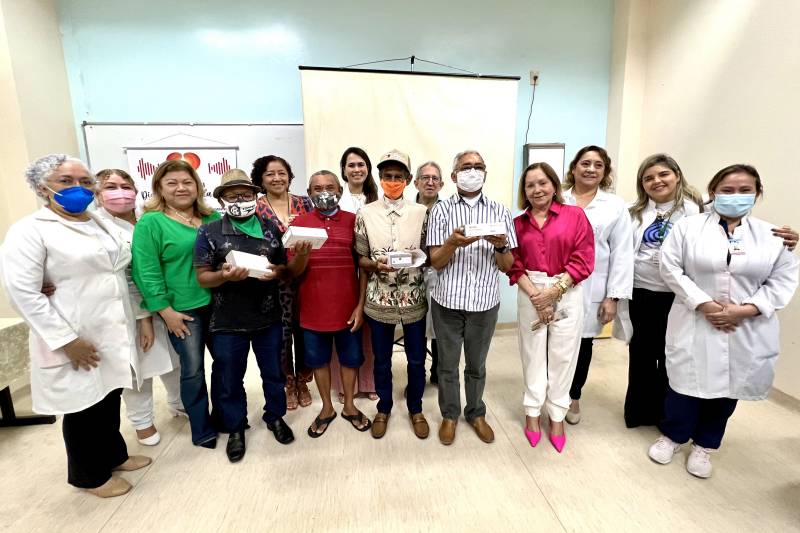 Diretores, fonoaudiólogas e pacientes 
