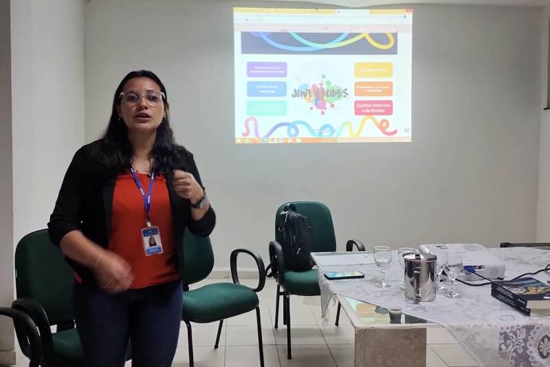 professora e pedagoga Kaire Michelle -Seduc