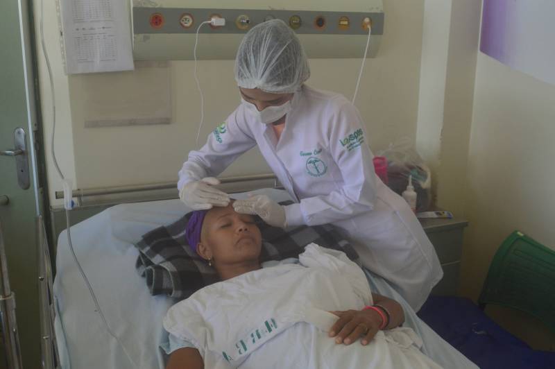 Paciente Paulo Bezerra ganhou massagem corporal_