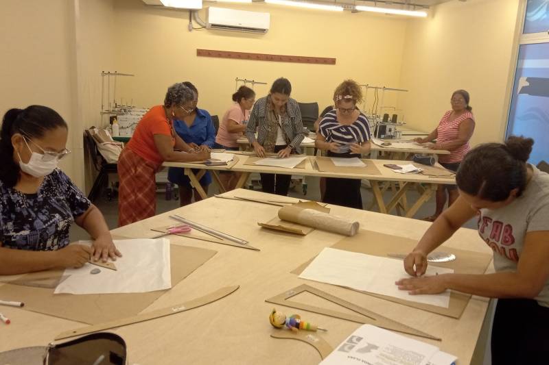 Alunas do módulo de Modelagem Básica