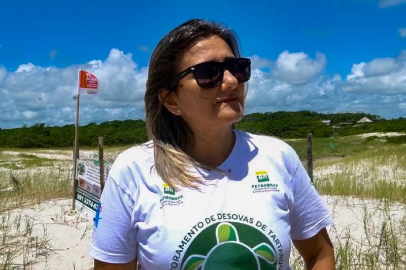 Bióloga do PMDTM, Josie Barbosa 