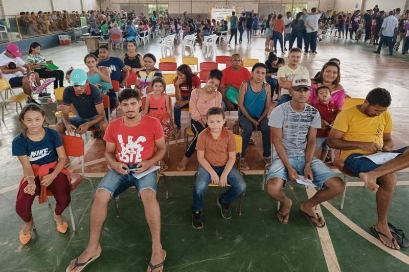 Crianças, adolescentes, jovens e idosos recorreram aos serviços de emissão da RG, garantido pela Sejudh
