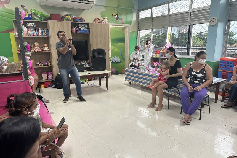 Mães falaram sobre a convivência no amvbiente hospitalar