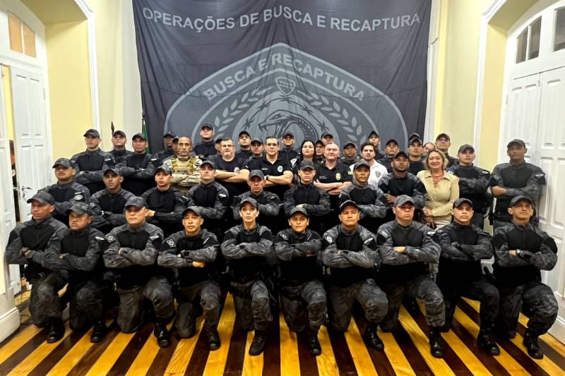 Concluintes do I Curso Operacional de Busca e Recaptura