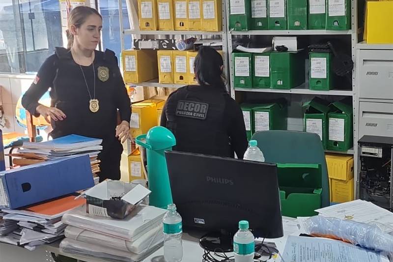 Agentes em atuação contra a criminalidade na região do Marajó