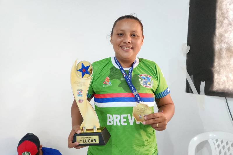 1º lugar Tênis de Mesa Feminino - RENATA NASCIMENTO, BREVES