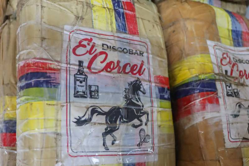 Inscrição nos tabletes do entorpecente